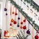 thumbnail image 5 of Decoraciones de Árbol de Navidad 1 Pieza de Colgante de Árbol de Navidad de Ratán Simulado, Anillo de Ratán de Respiración Del Bebé Simulado, Decoración Verde de Navidad Decoración de Navidad de Ratán, 5 of 6