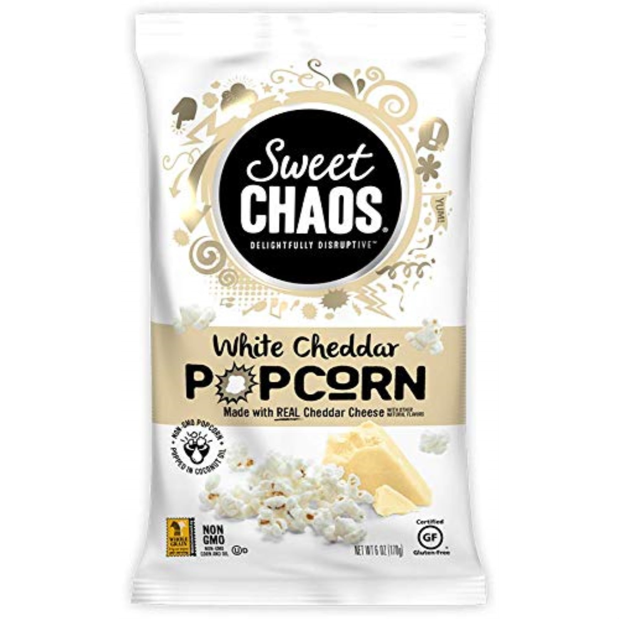 Price/Case)Popcorn Indiana Crispy And Savory Sea Salt, 2.1 Ounce, 6 per  case 