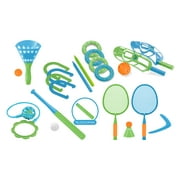 Play Day 8-in-1 Combo Lawn Game Sport Set, 22 Pieces, Children Ages 3+