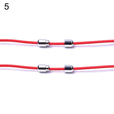 

COOLL 2Pcs Unisex Lazy Elastic No Tie Round Sneaker Shoe Replacement Lace Strings