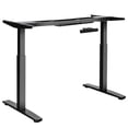 thumbnail image 1 of Costway Electric Stand Up Desk Frame Dual Motor Height Adjustable Sit Stand w/Controller, 1 of 9