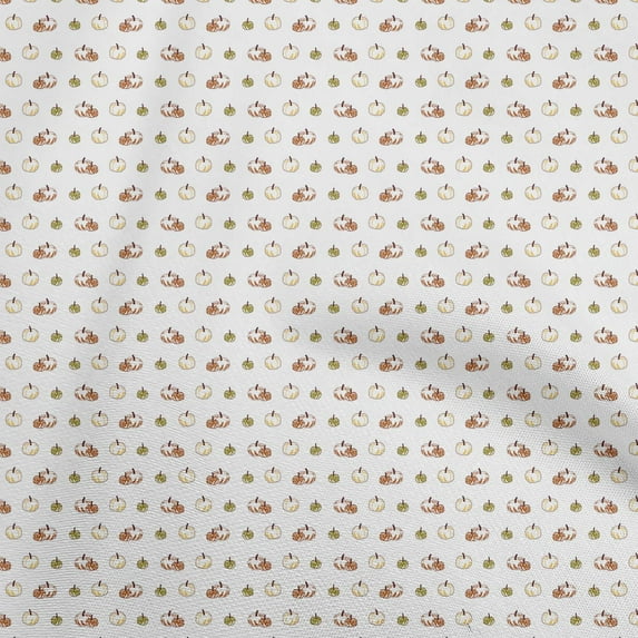 oneOone Polyester Spandex White Fabric Avocado Craft Projects Decor Fabric Printed By The Yard 56 Inch Wide