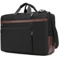 thumbnail image 1 of CoolBELL Convertible Backpack Shoulder bag Messenger Bag Laptop Case Business Briefcase Leisure Handbag Multi-functional Travel Rucksack Fits 17.3 Inch Laptop For Men / Women / Travel (New Black), 1 of 6