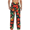 thumbnail image 3 of Fotbe Tomatoes Men's Pajama Pants,Sleepwear Pants,Pj Bottoms Drawstring And Pockets-X-Large, 3 of 9
