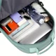 thumbnail image 2 of Mochila de viaje multifuncional para mujer, resistente al agua, correa ajustable, Color sólido, forrada de poliéster, bolsa escolar y de senderismo con monedero, 2 of 7
