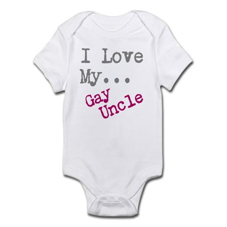

CafePress - I Love My...Gay Uncle Body Suit - Baby Light Bodysuit