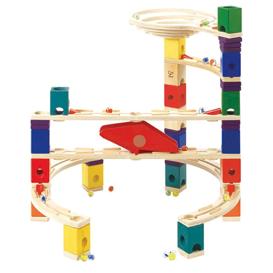 Hape Quadrilla Cyclone Wooden Marble Run Race Maze Building