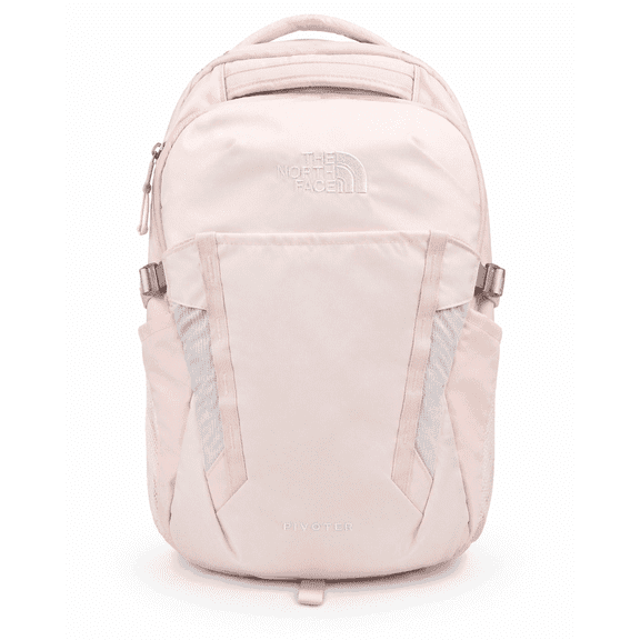 The North Face Pivoter Everyday Laptop Backpack - NPF, Purdypink/TNFWhite, One Size