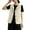 hgg117-White, variant on Ounisa Women Cotton Linen Vests Summer Casual Sleeveless Button Up Tops with Pockets Solid Loose Lightweight Vest Tees