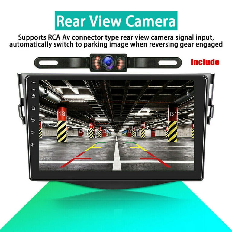 10.1" Android 13 Car Stereo For Toyota RAV4 2007-2012 With CarPlay & Backup Camera