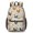 Rooster and Foliage, variant on Rooster and Pumpkin Green Pattern 17" School Backpacks for Teens,Waterproof Oxford Fabric,S-Shape Padded Straps for School,Travel,Hiking,Camping