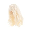 thumbnail image 4 of Peluca de pelo de muñeca, manualidades DIY, accesorios de repuesto para muñecas fáciles de usar, hechos a mano para muñecas de 20 cm, circunferencia, 4 of 8