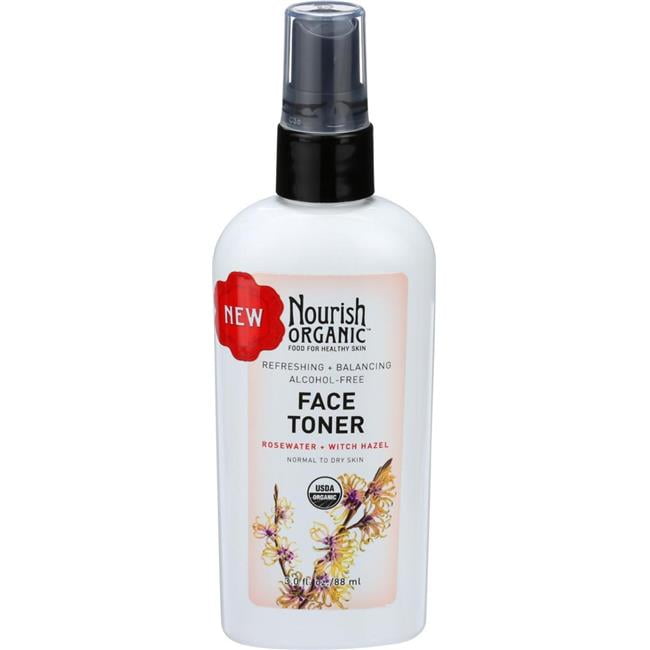 Nourish HG1635333 3 oz Organic Face Toner Refreshing & Balancing