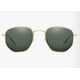 thumbnail image 2 of Lentes De Sol Cuadrados Espejados Metal Polarizados Modelo Verde, 2 of 4