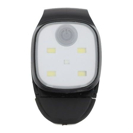 LOLIPPYY Long Distance Running Light Clip On USB Rechargeable Black 1Pack