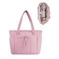 thumbnail image 5 of ibiyuan Crossbody Bags For Women Zipper Quilted Laptop Shoulder Tote Bag for Women, Spacious Designer Carryall Purse for Daily Work Travel Use Gifts For Her, 5 of 5