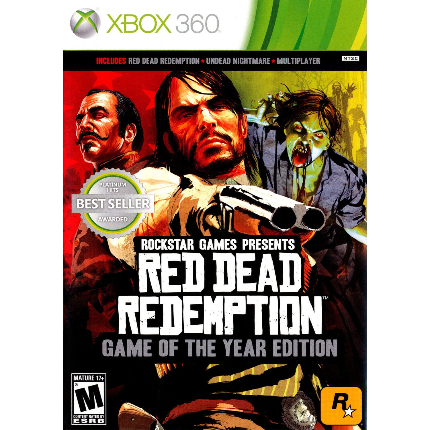 Xbox 360 - Red Dead Redemption (Game of The Year Edition) - waz