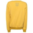 thumbnail image 2 of Gemini Women’s 100% Premium Cotton Yellow Crewneck Pullover Sweatshirt - Size S - Miracles Manifester, 2 of 5