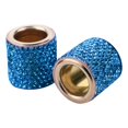 thumbnail image 1 of Paquete de 2 collares de reposacabezas de coche de cristal ostentoso, anillos de collares de de cristal para coche Azul1 kusrkot Collares de reposacabezas de coche, 1 of 8