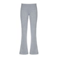 thumbnail image 5 of QHFBli Women's Flare Pants Fold Over Leggings Stretch Bootcut Bell Bottom Slim Fit Yoga Pants Y2k Joggers, 5 of 9