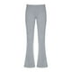 thumbnail image 4 of Pantalones deportivos de mujer de color liso con cintura elástica - Pantalones de cintura alta con bajo plegado para uso informal, 4 of 8