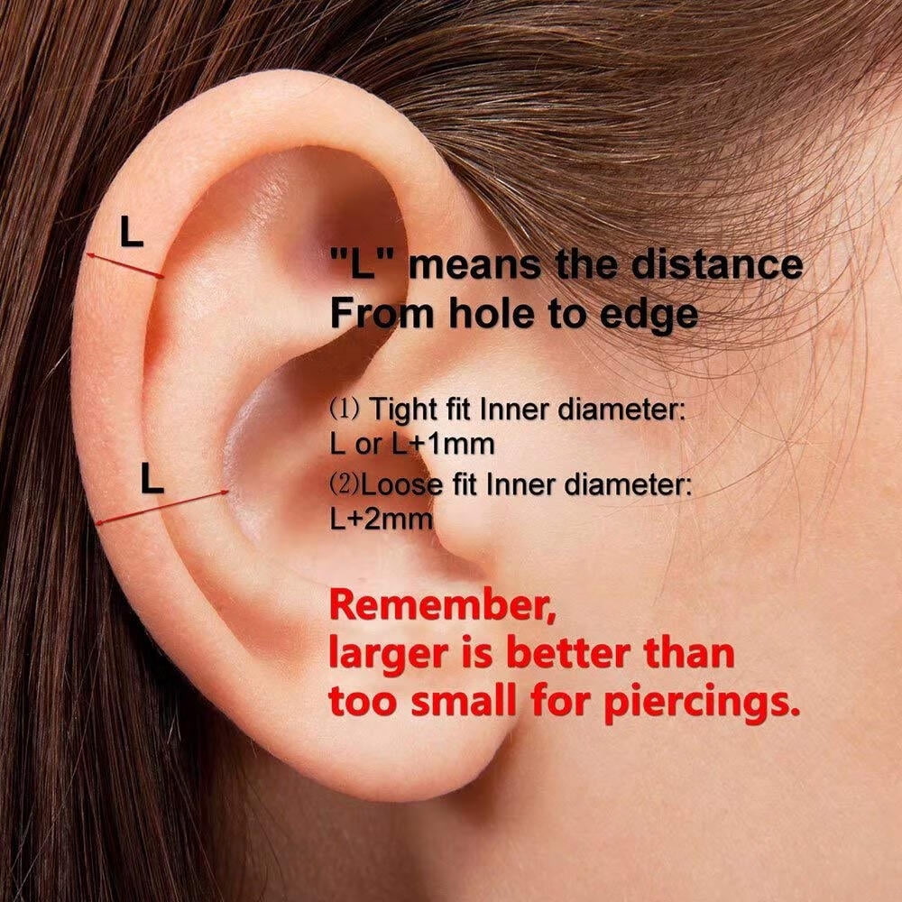 Earring seitan hole too small