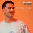 thumbnail image 4 of JLab Go Pop+ True Wireless Earbuds, Mint, Bluetooth, IPX4, Be Aware Mode, Customize Sound, Controls, 4 of 7