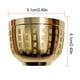 thumbnail image 4 of Ounissouiy Cuenco de cobre Feng Shui de cien bendiciones, mano de obra fina, regalos significativos, cuenco del tesoro Feng Shui Cocina y Comedor oro 4.5 CM, 4 of 6