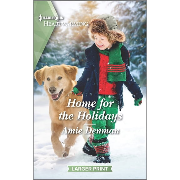 Return to Christmas Island: Home for the Holidays: A Clean Romance (Paperback)(Large Print)