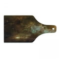 thumbnail image 1 of Constellation Cutting Board, Dusty Nebula Spiral Galaxy of Stars Infinity, Decorative Tempered Glass Cutting and Serving Board, Wine Bottle Shape, Pale Coffee Mint Green, by Ambesonne, 1 of 1