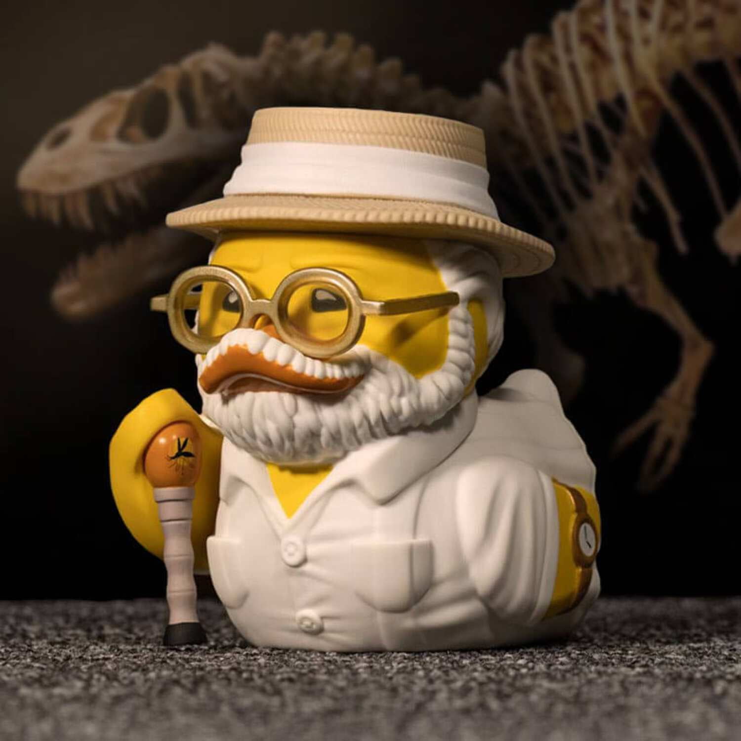 Dr. John Hammond Official Jurassic Park Rubber Duck by TUBBZ  Boxed Edition