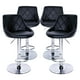 thumbnail image 1 of Set de 4 Sillas de Bar Gaon Home Taburetes Giratorios altura ajustable GN-BS03, 1 of 10
