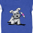 thumbnail image 4 of Inktastic Schnauzer with Heart Boys or Girls Baby Bodysuit, 4 of 5