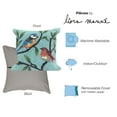 thumbnail image 5 of Liora Manne Visions II Indoor Outdoor Pillow, Birds on Branches, 18 x 18 In, 5 of 6