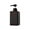 Brown, variant on 5 Pack 8.5 Ounce Plastic Pump Bottles,Refillable Square Plastic Pump Bottles for Dispensing Lotions,Shampoos and More