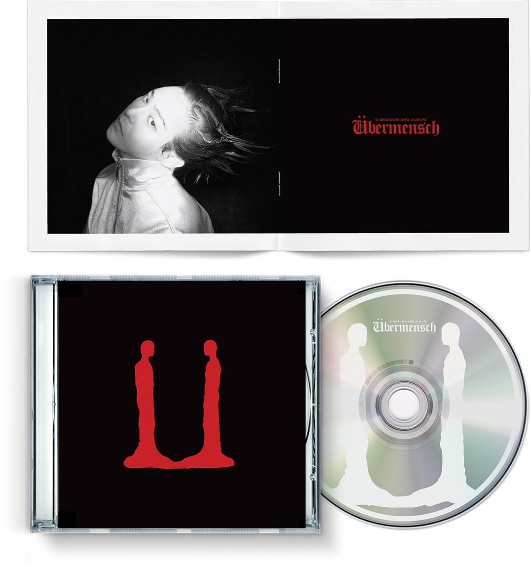 BIGBANG G-DRAGON GD Übermensch GLOBAL CD G-Dragon - Ubermensch - Red Version - Music & Performance