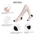 thumbnail image 5 of Sikiie Colorful Dots 1 Pairs Compression Socks for Men and Women 15-20 mmHg Running Support Socks, 5 of 7