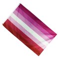 thumbnail image 4 of FELTECHELECTR 1 bandera arcoíris de poliéster lesbiana de moda, grande y duradera, para exteriores., 4 of 6
