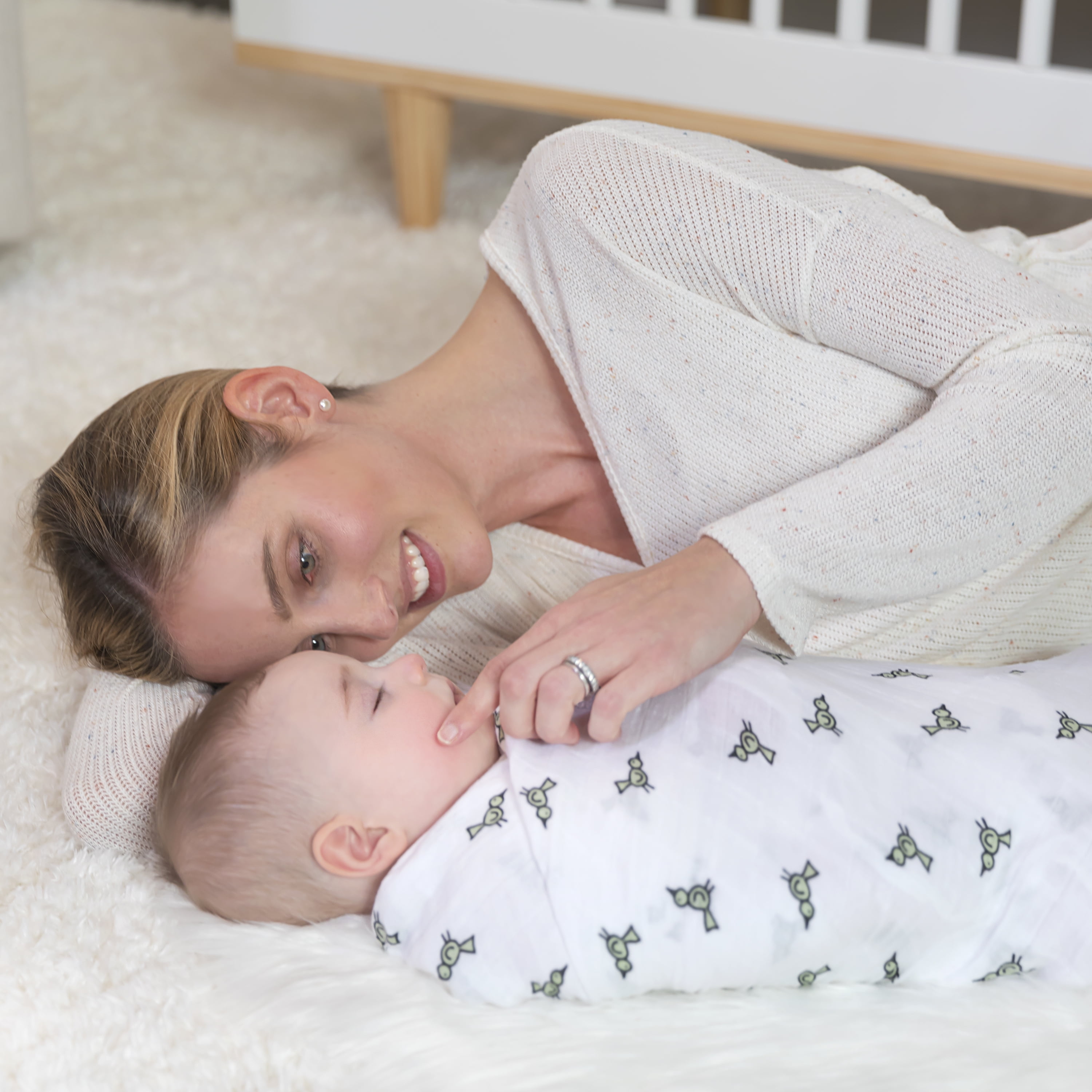 Muslin Swaddling Blankets - 4 pk - Jungle Jam