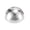 Silver,A, variant on Polished Stainless Steel Half Sphere Decorative Ornament, Smooth Glossy Metal Finish, Compact Desktop Sizing, Reflective Round Decor for Living Room Table Holiday Scene Layout & Shelf Embellishment