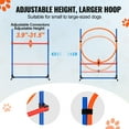thumbnail image 4 of VEVOR Dog Agility Training Equipment 4 PCS Set with Hurdles Jump Ring Pause Box, 4 of 9