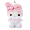 thumbnail image 2 of My Melody Plush Backpack Clip Keychain Sanrio Classic Series, 2 of 3