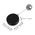 thumbnail image 2 of ETHZZLE 2Pcs Retractable Steel Cable Lock with Automatic Retraction for Tools and Remote Security Black, 2 of 8