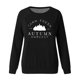 thumbnail image 5 of Sudadera Para Mujer, Tops de Otoño de Acción de Gracias, Camiseta Holgada Estampada A La Moda, Blusa de Manga Larga, Tops Casuales de Cuello Redondo Odeerbi ODB183356, 5 of 5