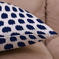thumbnail image 4 of Navy Blue Nautical Anchors Throw Pillow Covers 18 x 18 Inch Set of 4, Geometric Blue Dots Cushion Cover Square Pillowcase Cotton Linen Outdoor for Sofa Couch Patio Home Decor, 4 of 6