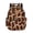 Brown - Cute Giraffe, variant on DISNIMO Cute Giraffe Print 17 Inch Kids School Bag, Breathable Long Lasting School Backpack with Customizable Straps for Boys Girls Daily Use Travel