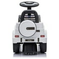 thumbnail image 6 of Best Ride On Cars Kids Stroller Mercedes G-Wagon Push Car, White, 6 of 9