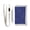 Deep Blue Sparkling and Shining, variant on JIALIOU Nylon Trifold Card Wallet with ID Window Zipper Pocket for Men Women Teen Deep Blue Sparkling and Shining