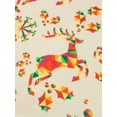 thumbnail image 6 of Seyurigaoka Christmas Women Juniors Knitted Sweater with Cartoon Elk, Snowflake Holiday Clothing, 6 of 9