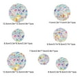 thumbnail image 6 of Combination colorful window stickers sun catcher round butterfly prism laser electrostatic stickers anti-collision rainbow glass stickers, 6 of 20